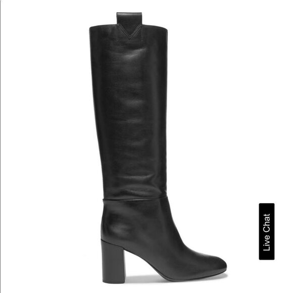 New MERCEDES CASTILLO Emmett leather knee boots  9 - Picture 6 of 8